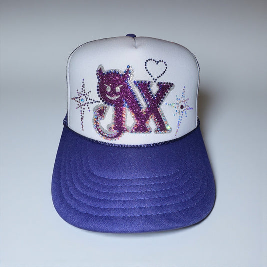 NX hat 💜🩶🤍