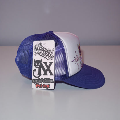 NX hat 💜🩶🤍